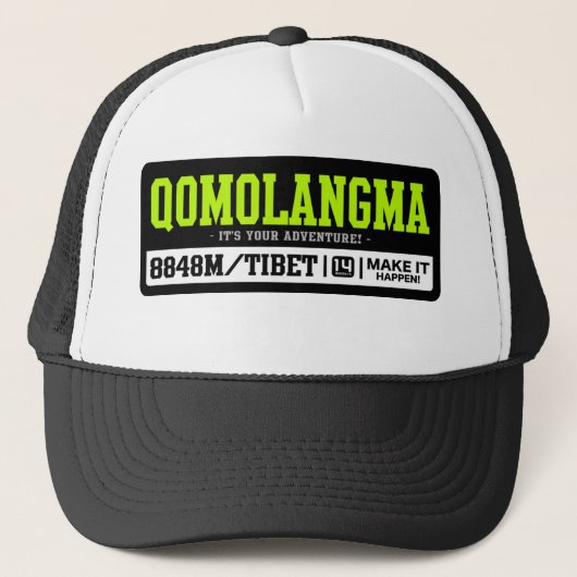 Qomolangma Trucker Pet (Voorkant)