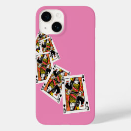 QOS kaarten volledige winnende hotwife hand Case-Mate iPhone 14 Hoesje