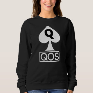 Qo's koningin van schoppen trui