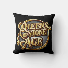 QOTSA Design Zwart Kussen