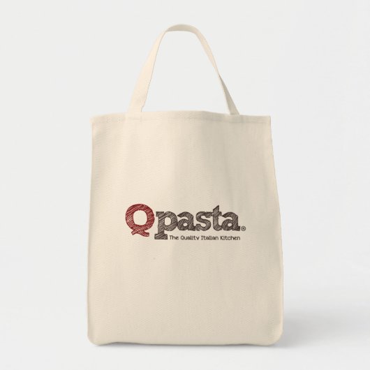 Qpasta Shopping Bag Tote Bag (Voorkant)