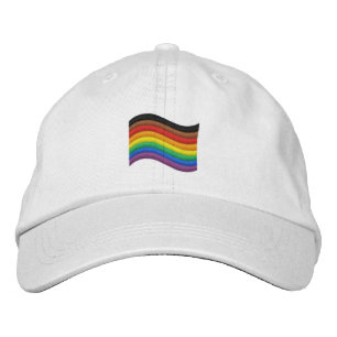 QPOC Pride Flag Geborduurde Pet