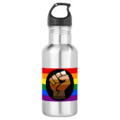 QPOC Pride Waterfles (Voorkant)