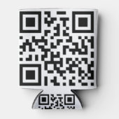 QR с о de. Qr-code. streepjescode Blikjeskoeler (Voorkant)