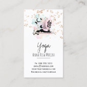 *~* QR AP33 Regenboog Spiritueel Chakra Celestial Visitekaartje (Achterkant)