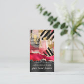 *~* QR AP5 Glam Punk Luxe 2 Fashion Bold Beauty  Visitekaartje (Staand voorkant)