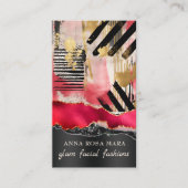 *~* QR AP5 Glam Punk Luxe 2 Fashion Bold Beauty  Visitekaartje (Voorkant)