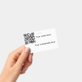 Qr badge  (Handheld)