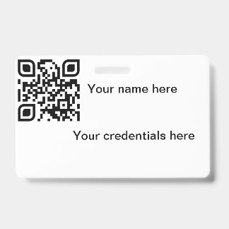 Qr-badge Badge