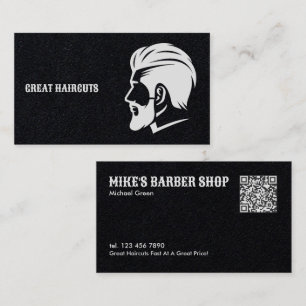 QR Barber Premium Visitekaartje