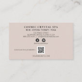 *~* QR Bedankt dat je Roos Gold Hearts beloont Klantenkaartje (Achterkant)