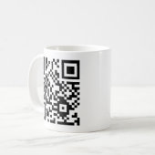 QR > Binair Koffiemok (Voorkant links)