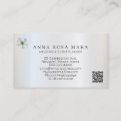 *~* QR Bloedregenboog witte anenaalboom Visitekaartje (Achterkant)