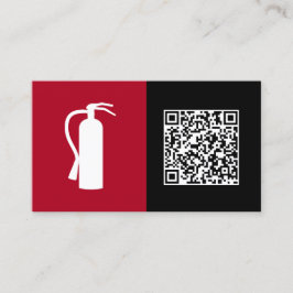 QR brandveiligheid Visitekaartje