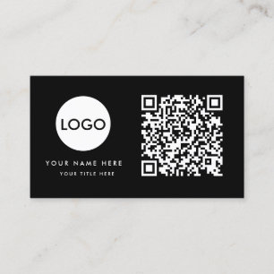QR Business Logo Professional Visitekaartje