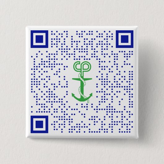 QR-Button van Durinda Vierkante Button 5,1 Cm (Voorkant)
