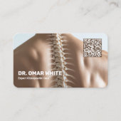 QR Chiropractie Fysiotherapeut Chiropractor Visitekaartje (Voorkant)