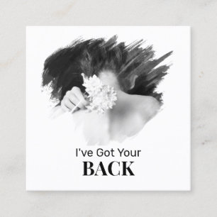 *~* QR Chiropractor Chiropractie Terug Gezondheid  Vierkante Visitekaartje