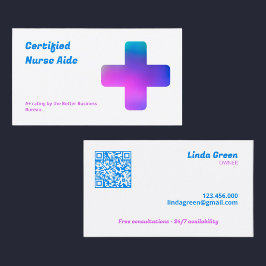 QR-CNA voor verpleegkundigen Visitekaartje