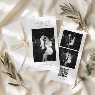 QR-code 3 Foto Trouw bladwijzer Save the Date