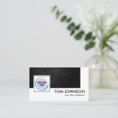 QR-code Aangepast ontwerp Virtueel Contact Vet Zwa Visitekaartje (Staand voorkant)