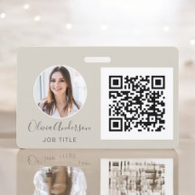 QR-code Aardetone Foto Zakelijke Kaart