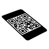 QR-code alleen Flexibele fotomagneet Magneet (Rechterzijde)
