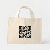 QR-code Alleen kleine Tas (Voorkant)