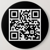 QR-code alleen ronde Button (Voorkant)