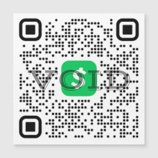 QR-code App Magnet (Voorkant)