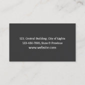 QR-code apparaatreparatie Visitekaartje (Achterkant)