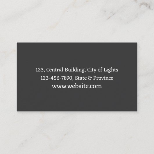 QR-code apparaatreparatie Visitekaartje (Achterkant)