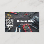 QR-code apparaatreparatie Visitekaartje (Voorkant)