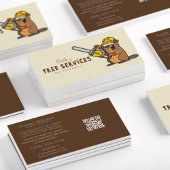 QR Code Arborists Forest Tree Care Landscapage Visitekaartje