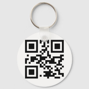 QR-code "ATHEIST" Sleutelhanger