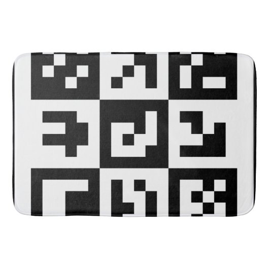 qr-code badmat (Voorkant)
