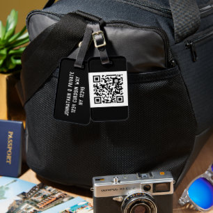 QR-CODE BAGAGELABEL
