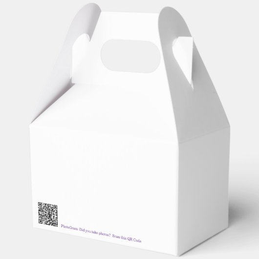 QR-CODE - Bedankt Box Bedankdoosjes (Achterkant)