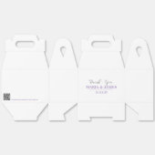 QR-CODE - Bedankt Box Bedankdoosjes (Ongevouwen)