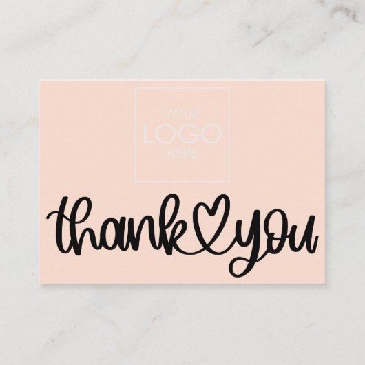 QR-code Bedankt voor uw aankoop pakket invoegen Informatiekaartje (Achterkant)