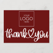 QR-code Bedankt voor uw aankoop pakket invoegen Informatiekaartje (Achterkant)