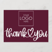 QR-code Bedankt voor uw aankoop pakket invoegen Informatiekaartje (Achterkant)