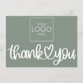 QR-code Bedankt voor uw aankoop pakket invoegen Informatiekaartje (Achterkant)