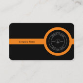 QR code & bedrijf logo modern professional Visitekaartje (Voorkant)