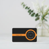 QR code & bedrijf logo modern professional Visitekaartje (Staand voorkant)