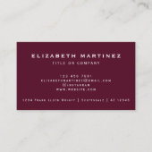 QR Code Bedrijf Logo Professionele Voor- en Achter Visitekaartje (Voorkant)