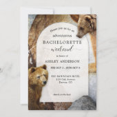 QR Code Beer Mountain Bachelorette Weekend Kaart (Voorkant)