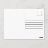 QR Code Berry Eerste Verjaardag Blueberry Bedankt Briefkaart (Achterkant)