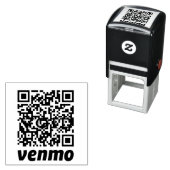 QR-code betaalrubberstempel Zelfinktende Stempel (In situ)