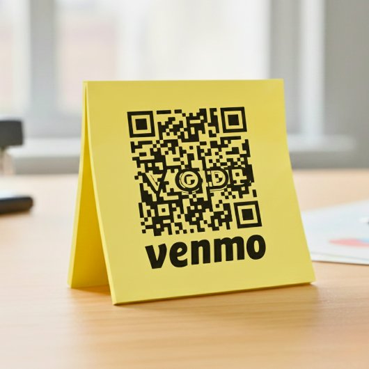 QR-code betaalrubberstempel Zelfinktende Stempel